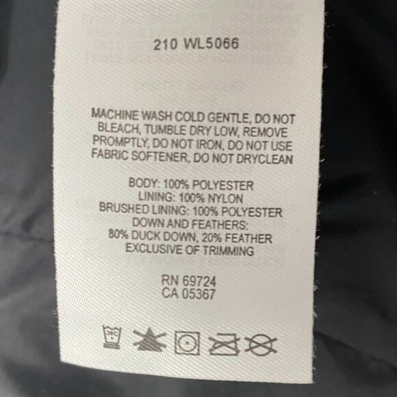 Columbia Womens Black Puffer Jacket Large 80% Duck Down 20% Feathers wl5066 - Picture 3 of 13